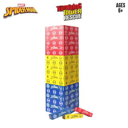 Marvel Spiderman Stackrr - Tumbling Tower Rescue