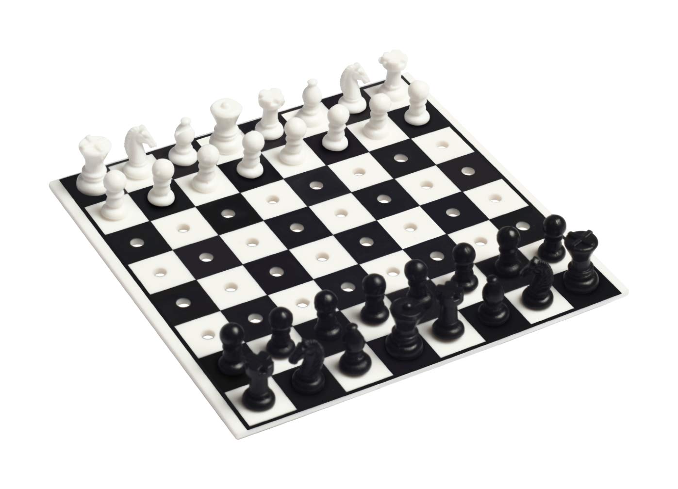 Funskool Travel Chess & Draughts Board Game | Portable Strategy Game for Kids & Families | 2 Players | Age 7+ Years