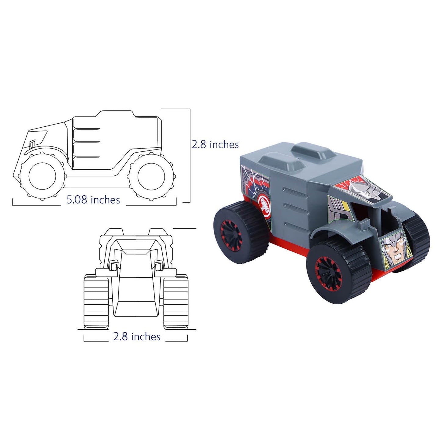 Marvel Mightiest Truck - Thor (Tr)