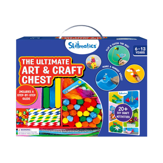 Ultimate Art & Craft Activity Chest | DIY Activity Set (ages 6-13)
