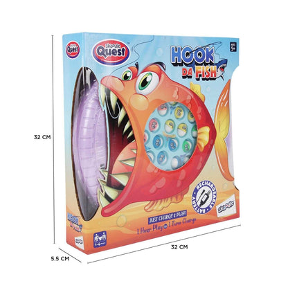 Skoodle Quest Hook Da Fish Rechargeable Game - Lavender
