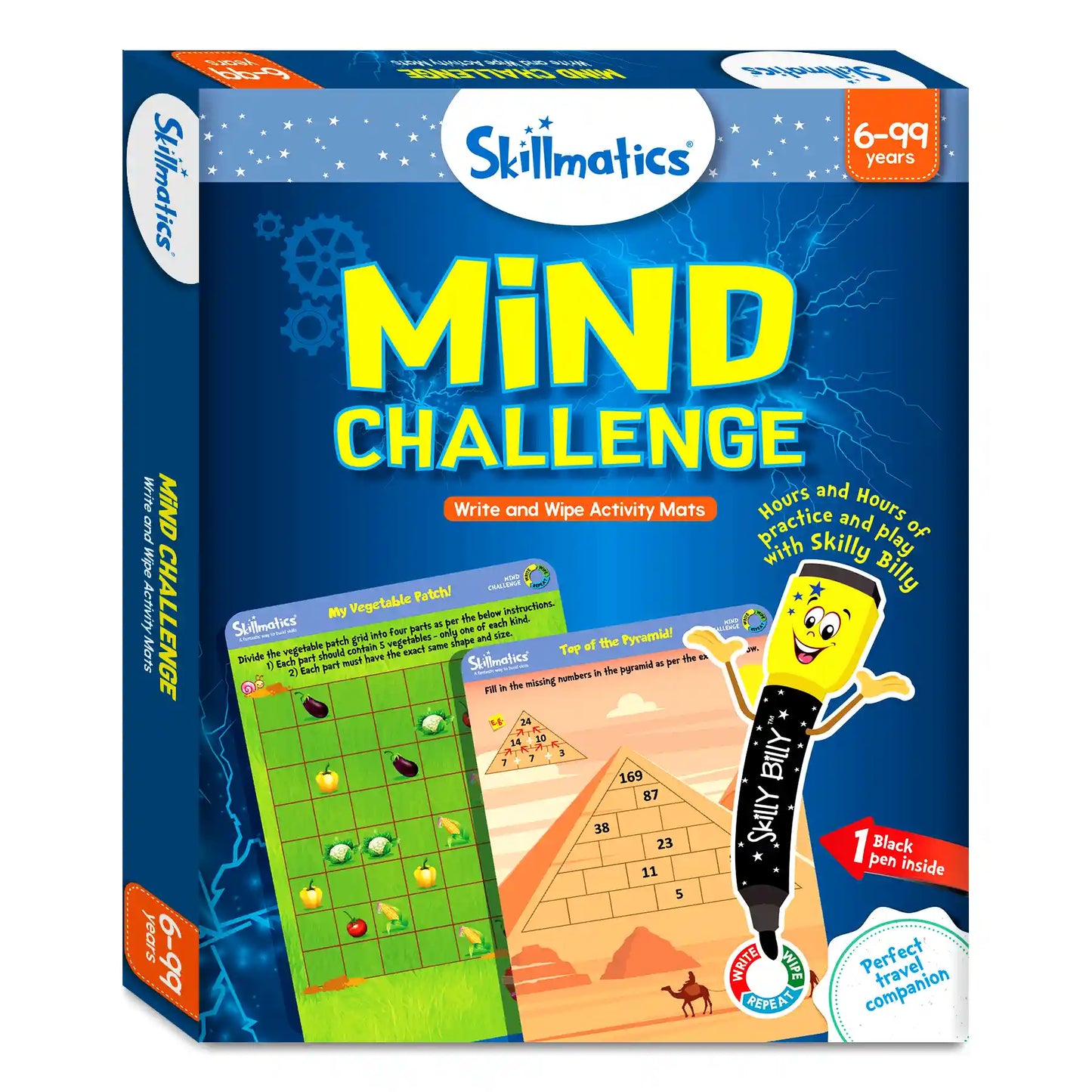 Mind Challenge | Reusable Activity Mats (ages 6+)