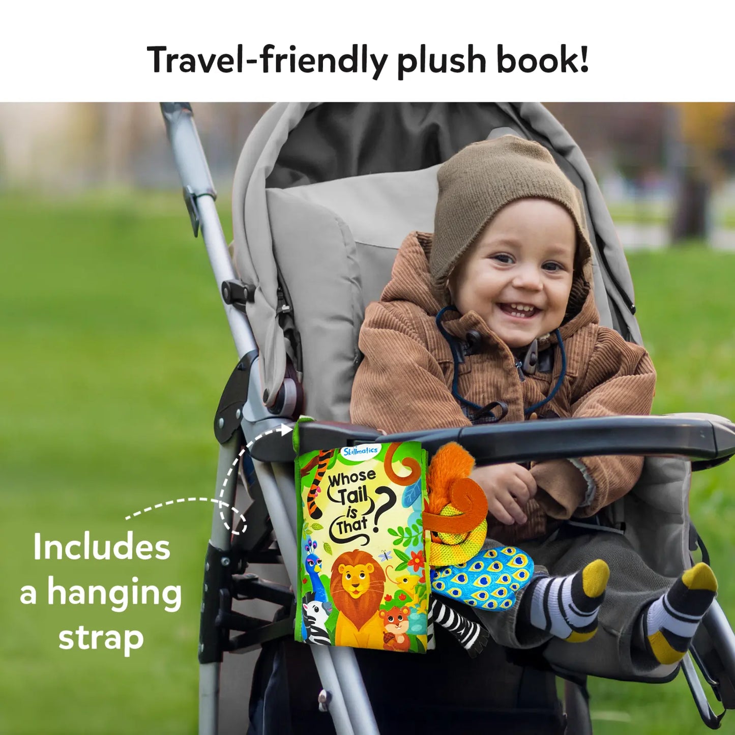 Whose Tail is That? Interactive Baby Book with Crinkle Pages (6–24 months)