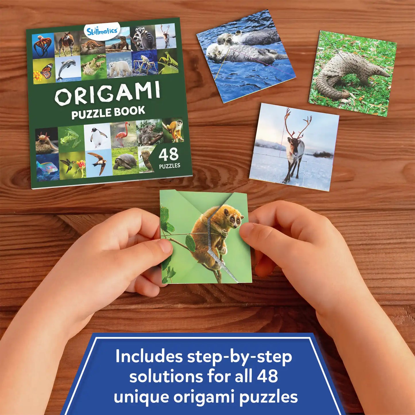 Craftopedia: Coolest Creatures | Origami Puzzle Book (ages 6+)