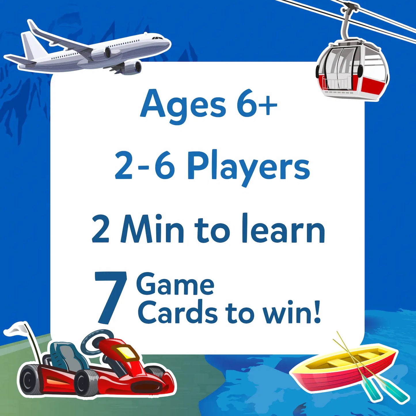 Guess in 10: Things That Go! | Trivia Card Game (ages 6+)