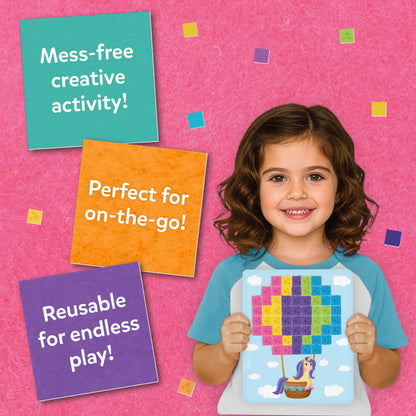 Felt Fun: Unicorns & Princesses | Reusable 3D Craft Kit (ages 3-8)