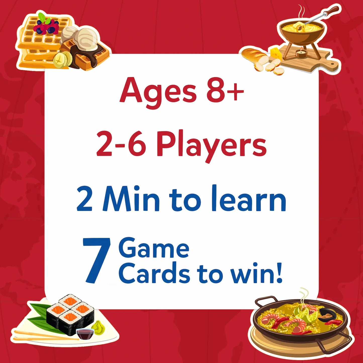 Guess in 10: Foods Around The World | Trivia Card Game (ages 8+)