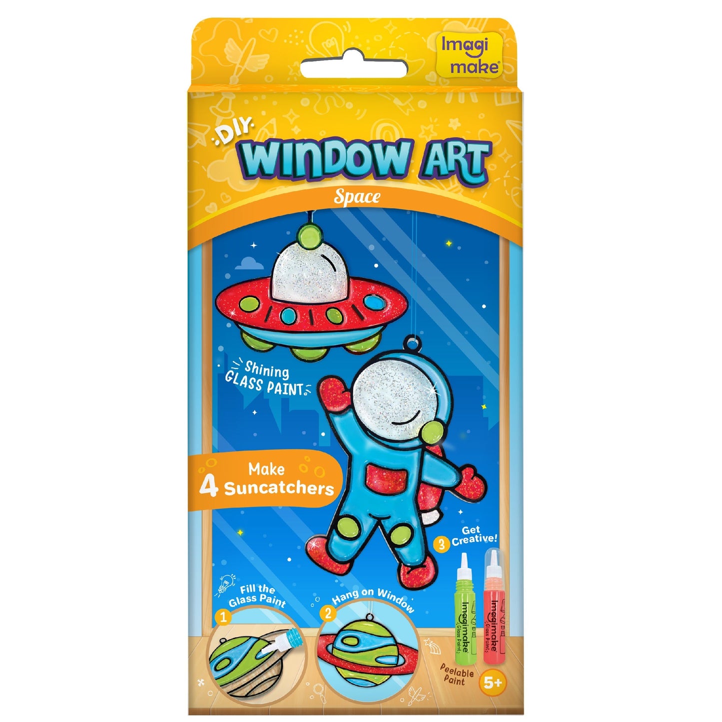 DIY Window Art Space