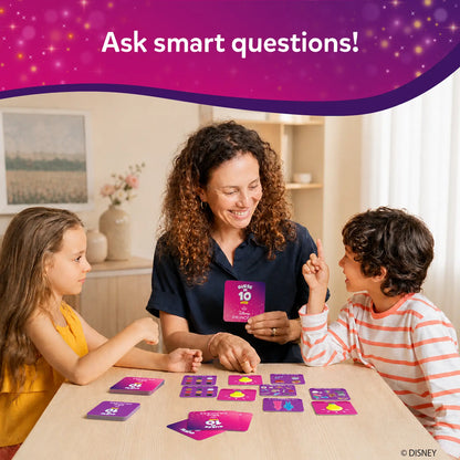 Guess in 10 Junior: Disney Princess  | Trivia card game (ages 3-6)