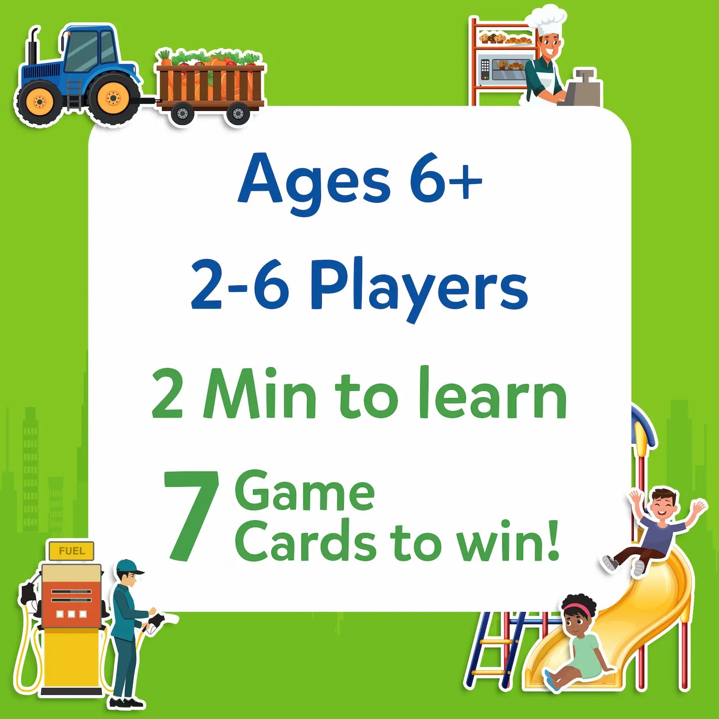 Guess in 10: All Around The Town | Trivia Card Game (ages 6+)