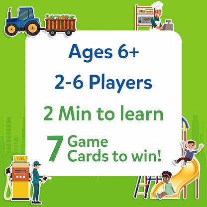 Guess in 10: All Around The Town | Trivia Card Game (ages 6+)