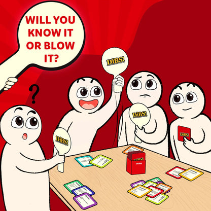 Dibs | Exciting Trivia Card Game (ages 8+)