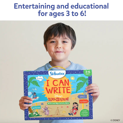 I Can Write Disney's Lilo & Stitch | Reusable Activity Mats (ages 3-6)