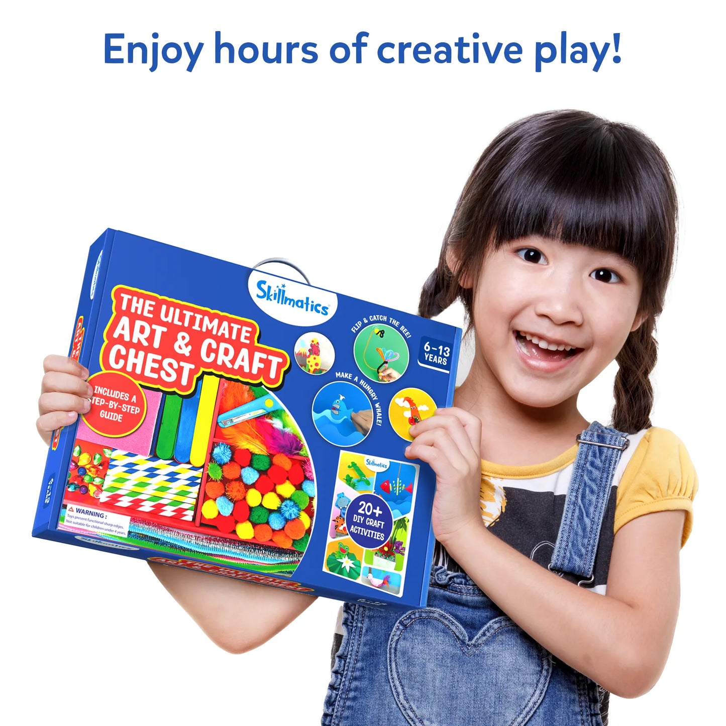 Ultimate Art & Craft Activity Chest | DIY Activity Set (ages 6-13)