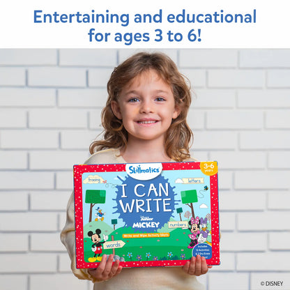 I Can Write Disney Junior Mickey Mouse | Reusable Activity Mats (ages 3-6)