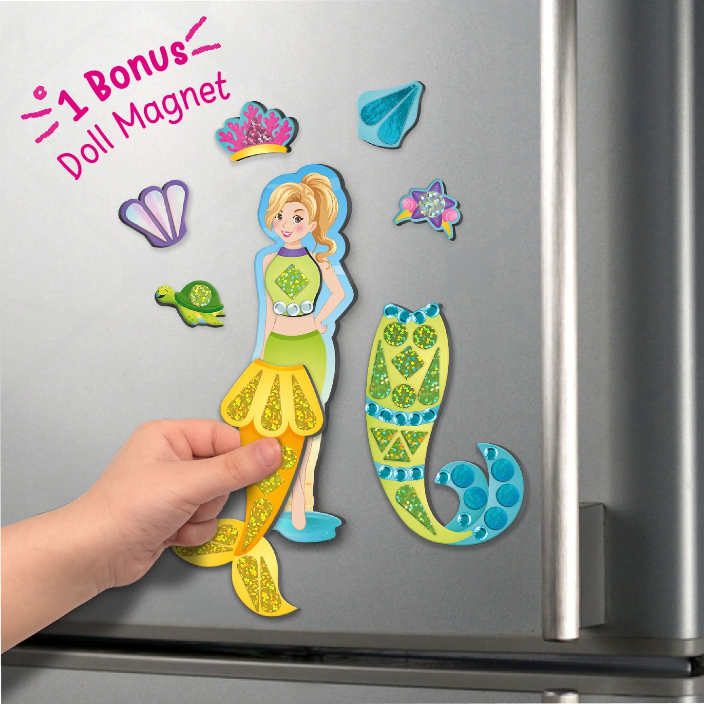 DIY Magnetic Dress Up - Mermaid