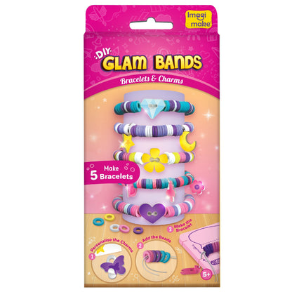 DIY Glam Bands Bracelet & Charms