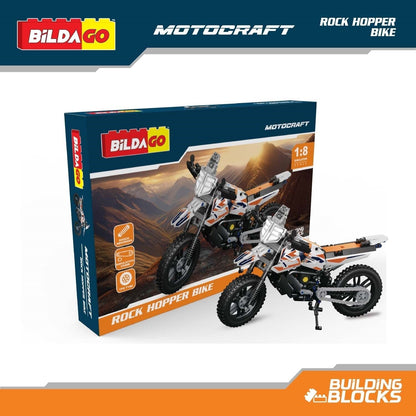 Bildago Motocraft - Rock Hopper (SP13441) - Pull Back Bike (456 PCS)