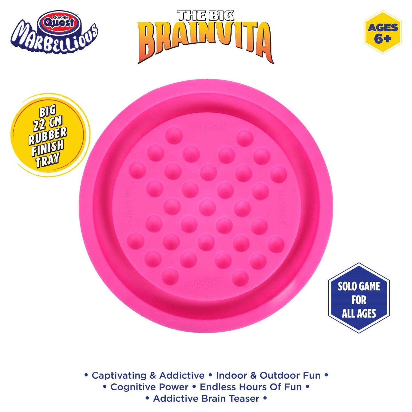Skoodle The Big Brainvita - Pink