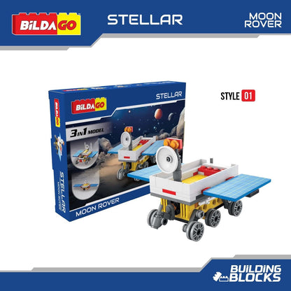 Bildago Stellar - Moon Rover (SP13428) - 3-in-1 Model (135 PCS)