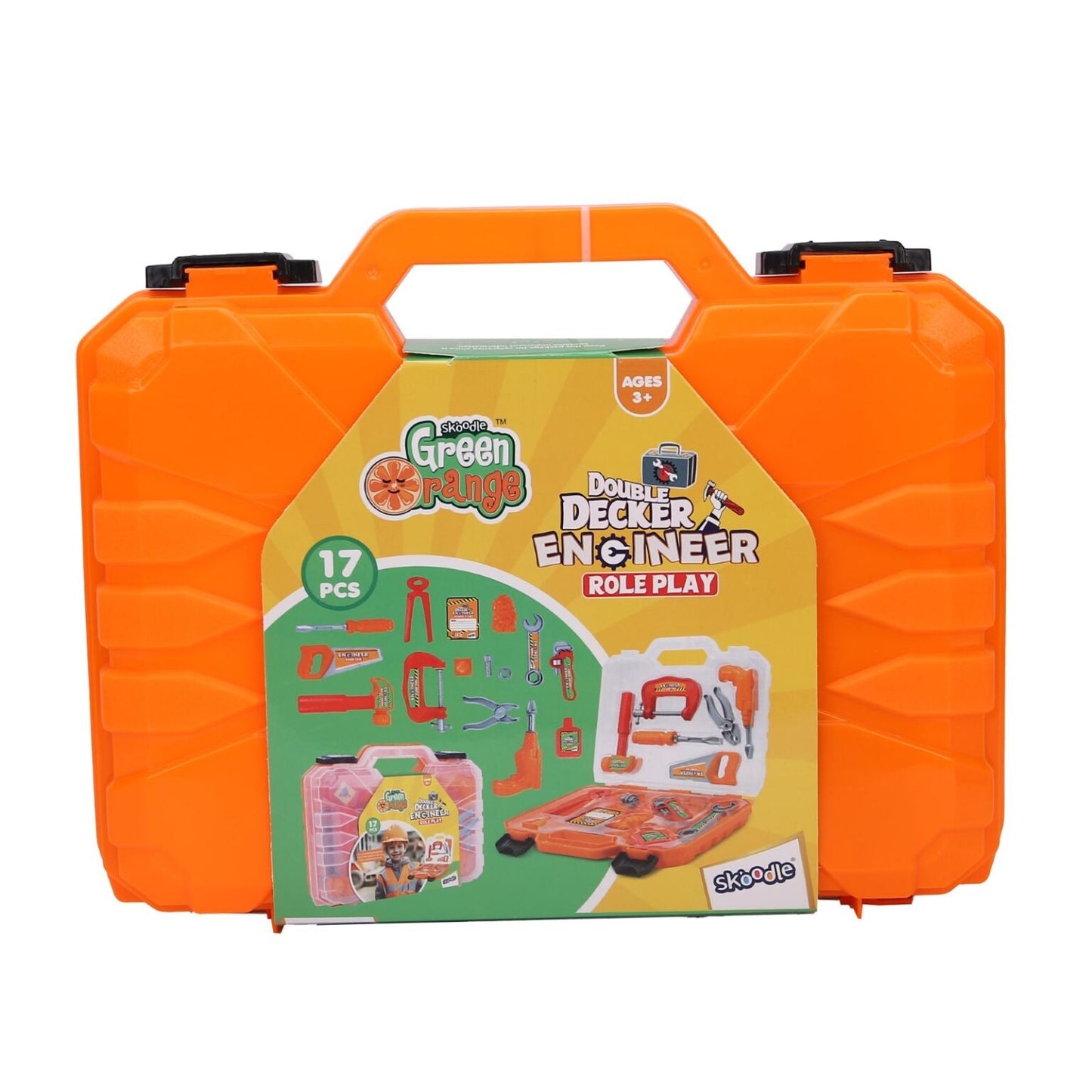 Skoodle Double Decker Engineer Suitcase Role Play