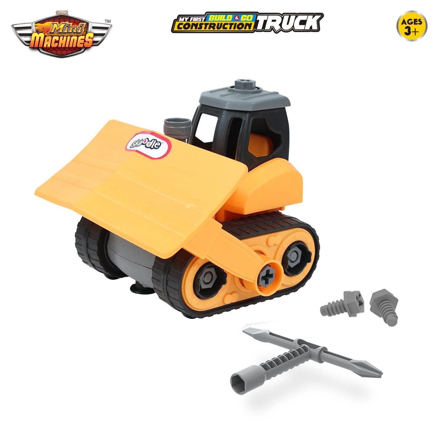 Skoodle Build & Go Bulldozer Truck