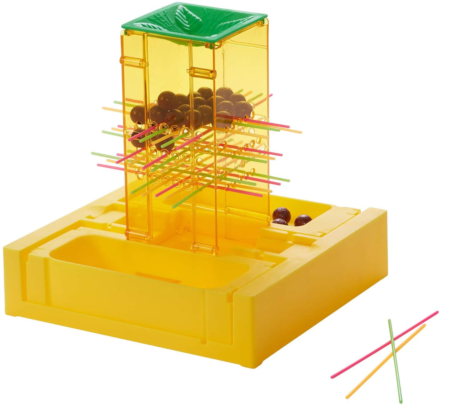 Mattel Travel Tumblin' Monkeys Board Game | Portable Family Strategy Game | 2–4 Players | Age 5+ Years