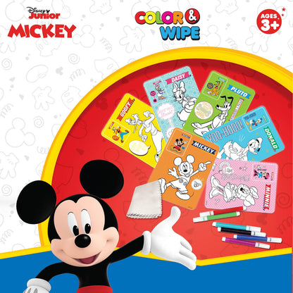 Disney Mickey Colour & Wipe Art Kit