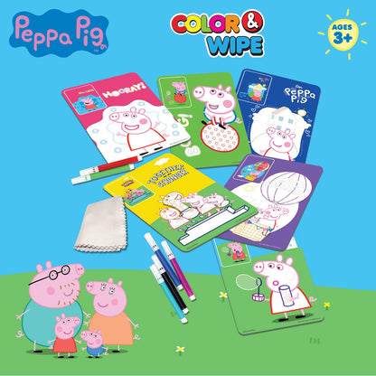 Viacom Peppa Pig Colour & Wipe Activity Kit