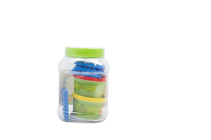 Funskool Fundough Spell & Count Jar for Kids | Learning Dough Set with 2 Dough Tubs | Educational Toy | Age 3+ Years