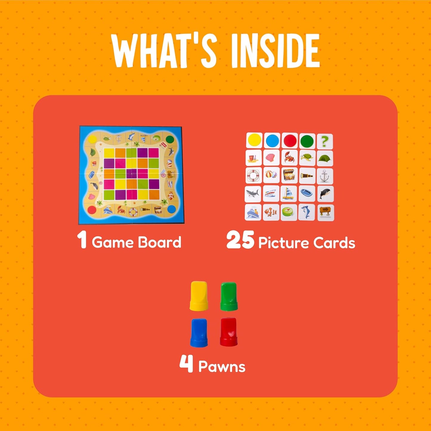 Funskool Match & Move Memory Strategy Board Game | Educational Family Card Game | 1–4 Players | Age 5+ Years