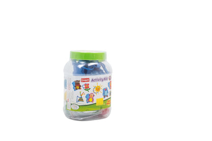 Funskool Fundough Jars Activity Kit | 4 Colour Modelling Dough Set for Kids | Shaping & Sculpting Toy | Age 3+ Years