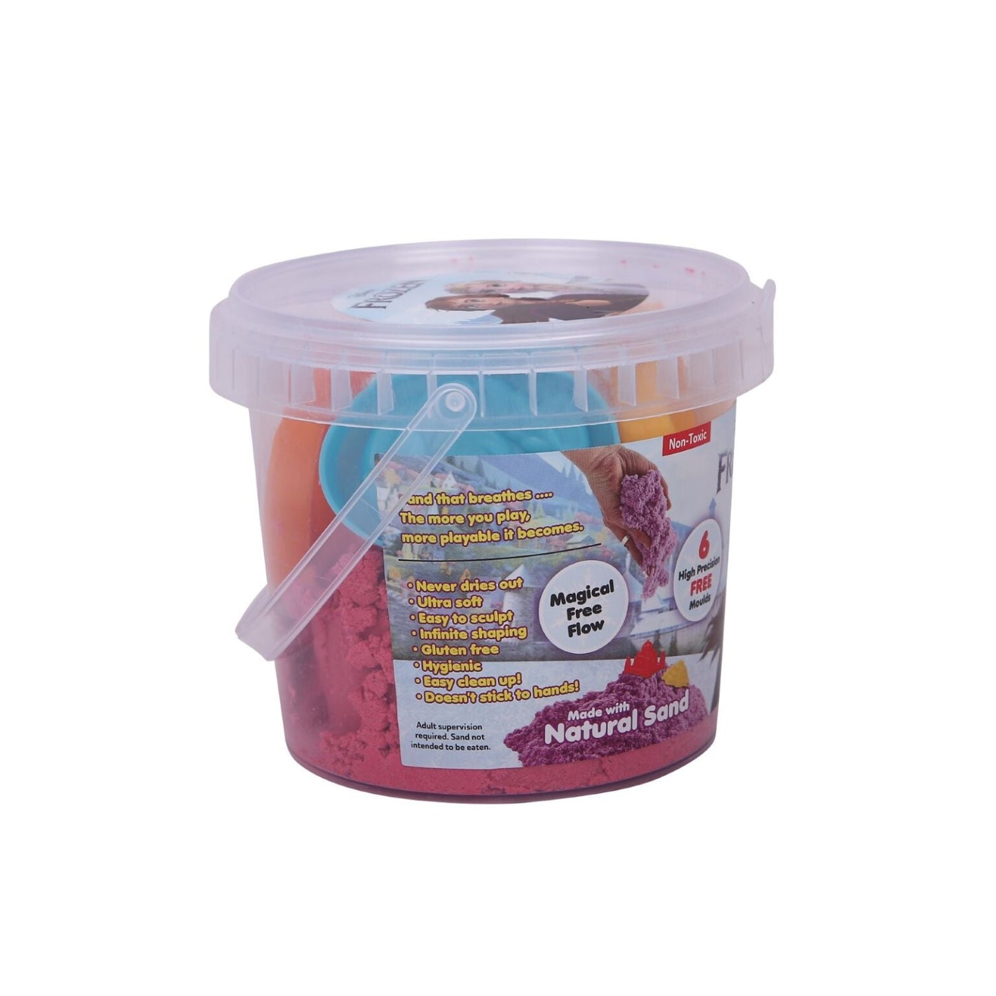 Disney Frozen Mega Sand Star Wonder Bucket - Creative Sand Play Set For Kids