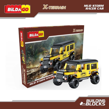 Bildago Snapback Racers - Mud Storm (SP13439) - Pull back Racer Car (321 PCS)