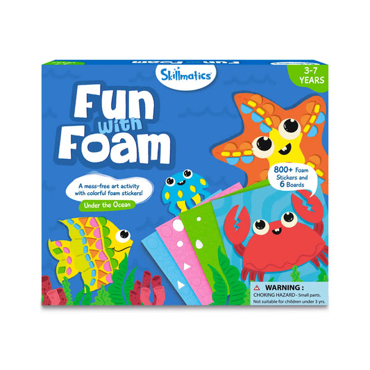 Fun with Foam: Under the Ocean | 3D Sticker Activity (ages 3-7)