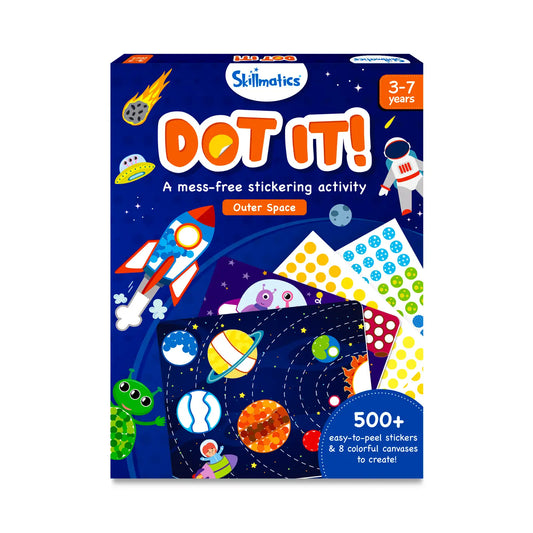 Dot it! - Outer Space | No mess sticker art (ages 3-7)