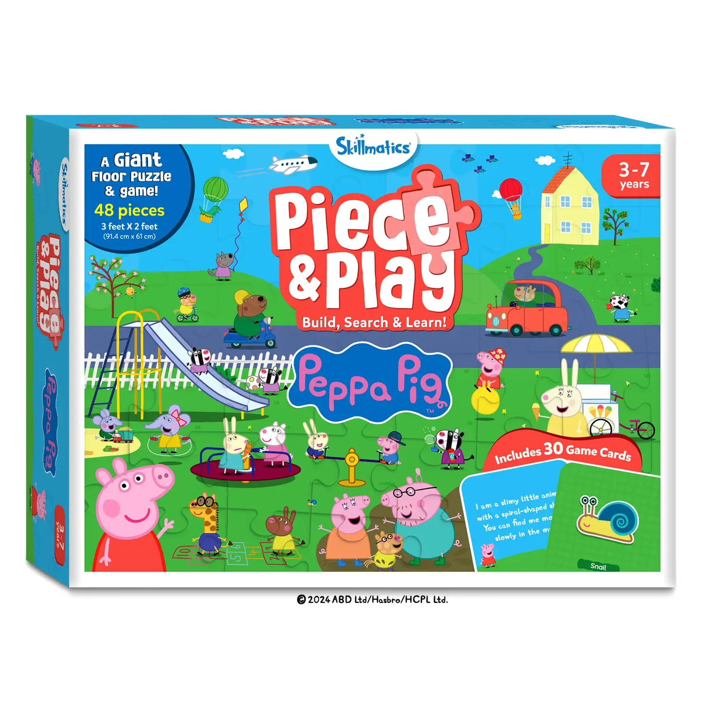 Piece & Play: Peppa Pig | Floor Puzzle & Game (ages 3-7)