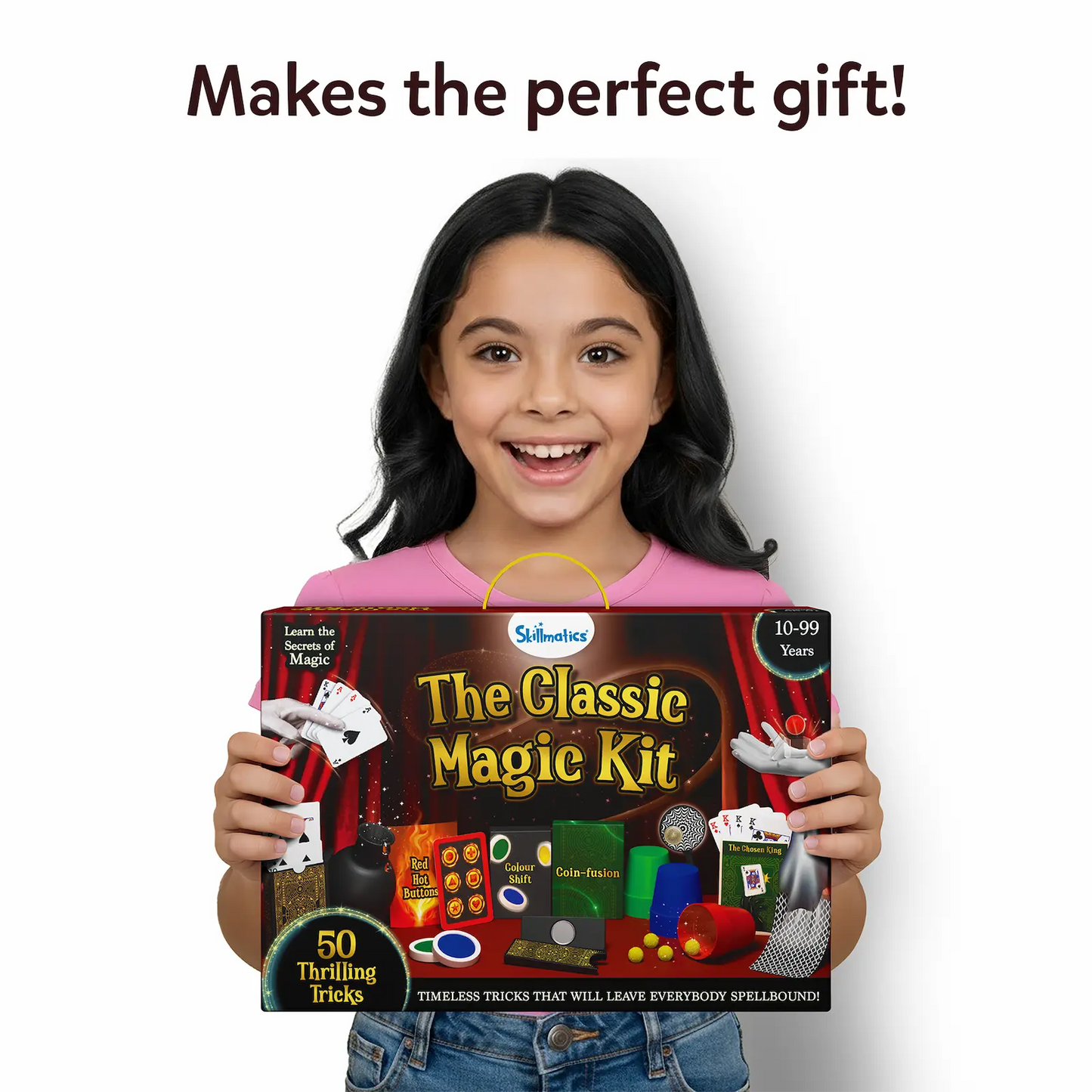 The Classic Magic Kit: Perform 50 Classic Magic Tricks & Illusions (ages 10+)