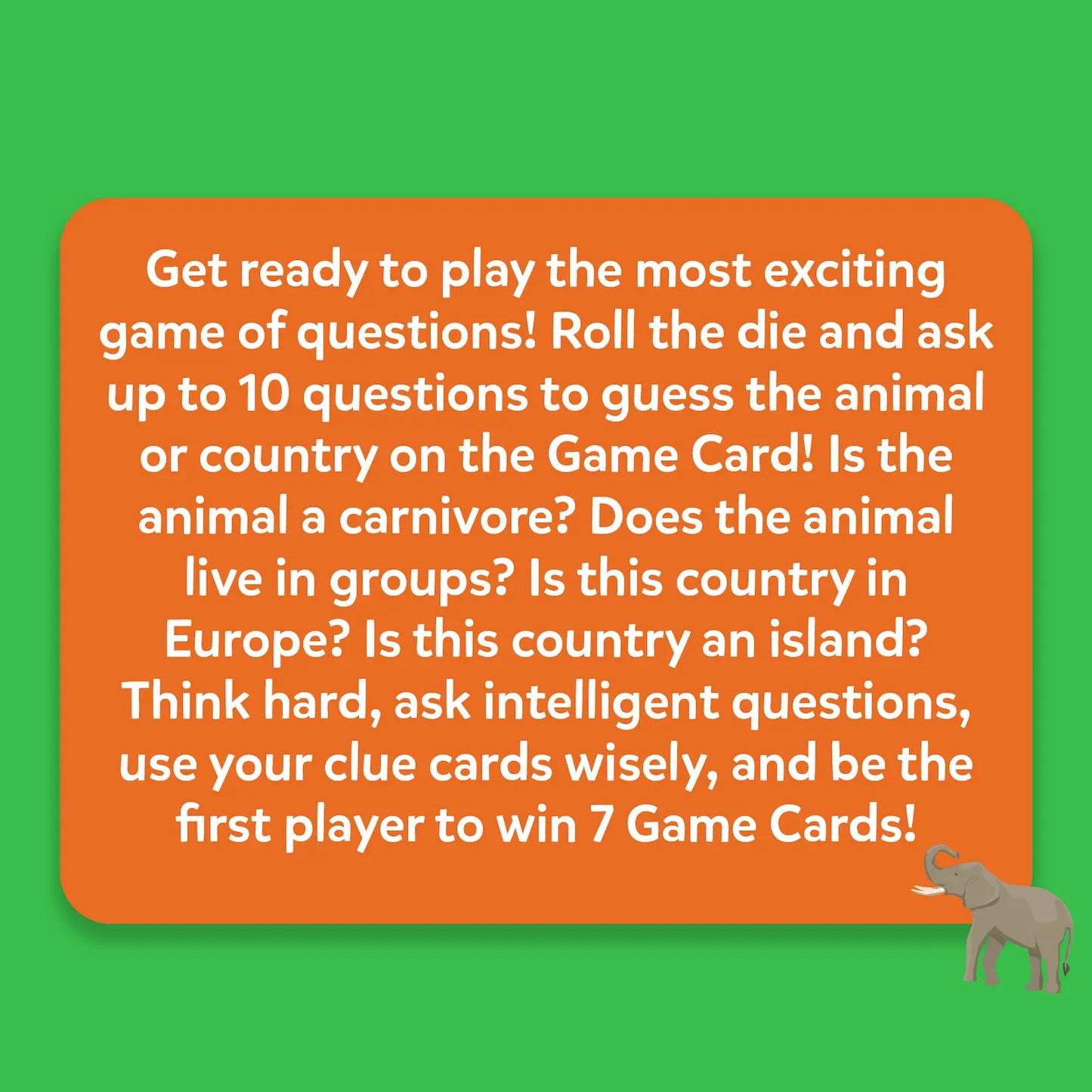 Guess in 10 Combo: Animal Planet + Countries of the World (ages 6+)