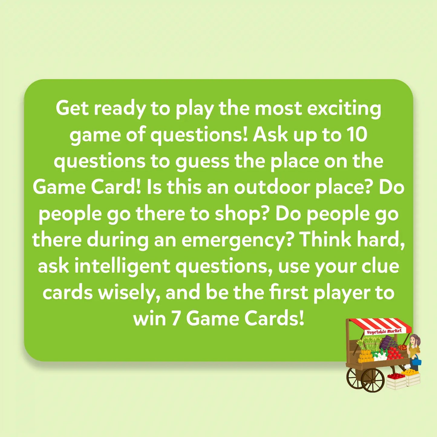 Guess in 10: All Around The Town | Trivia Card Game (ages 6+)