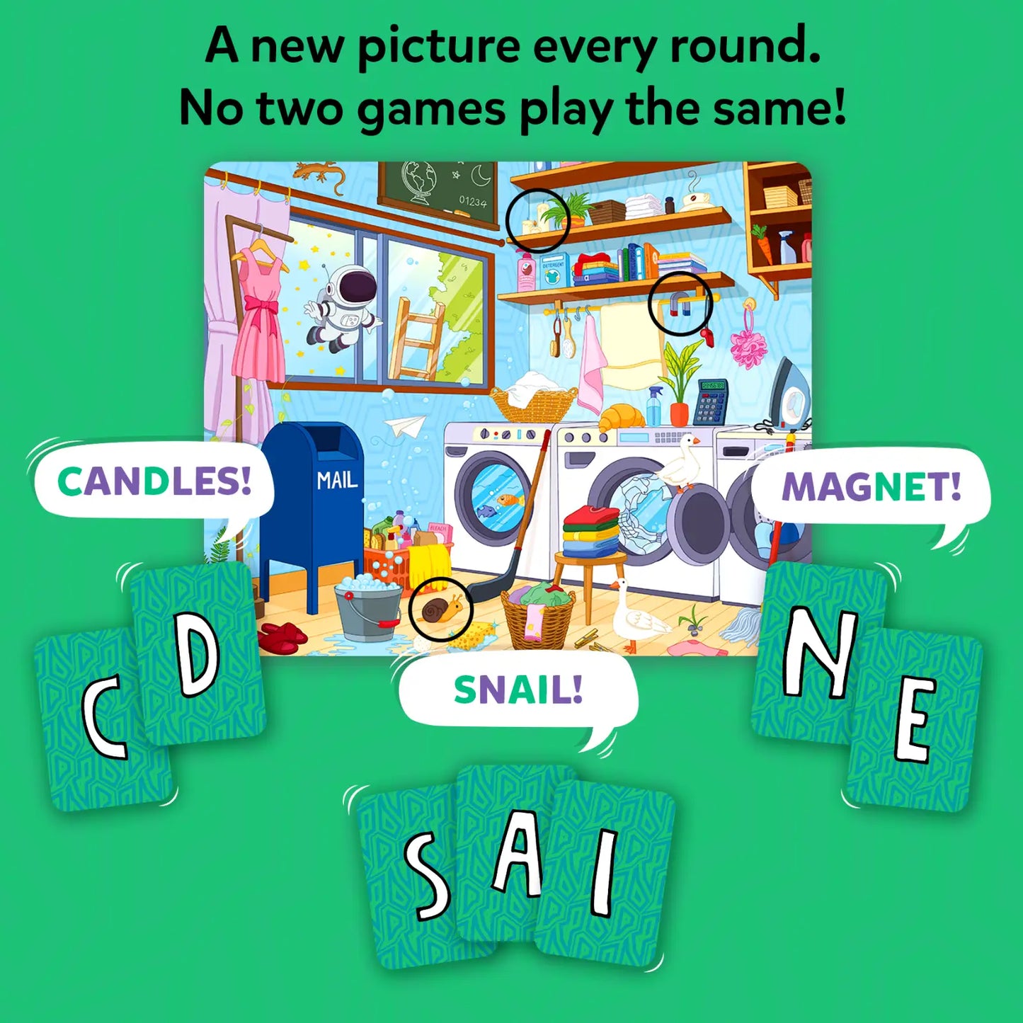 Who Saw What? In 60 Seconds: Fast-Paced Memory Game for Kids | Gifts for Ages 7+