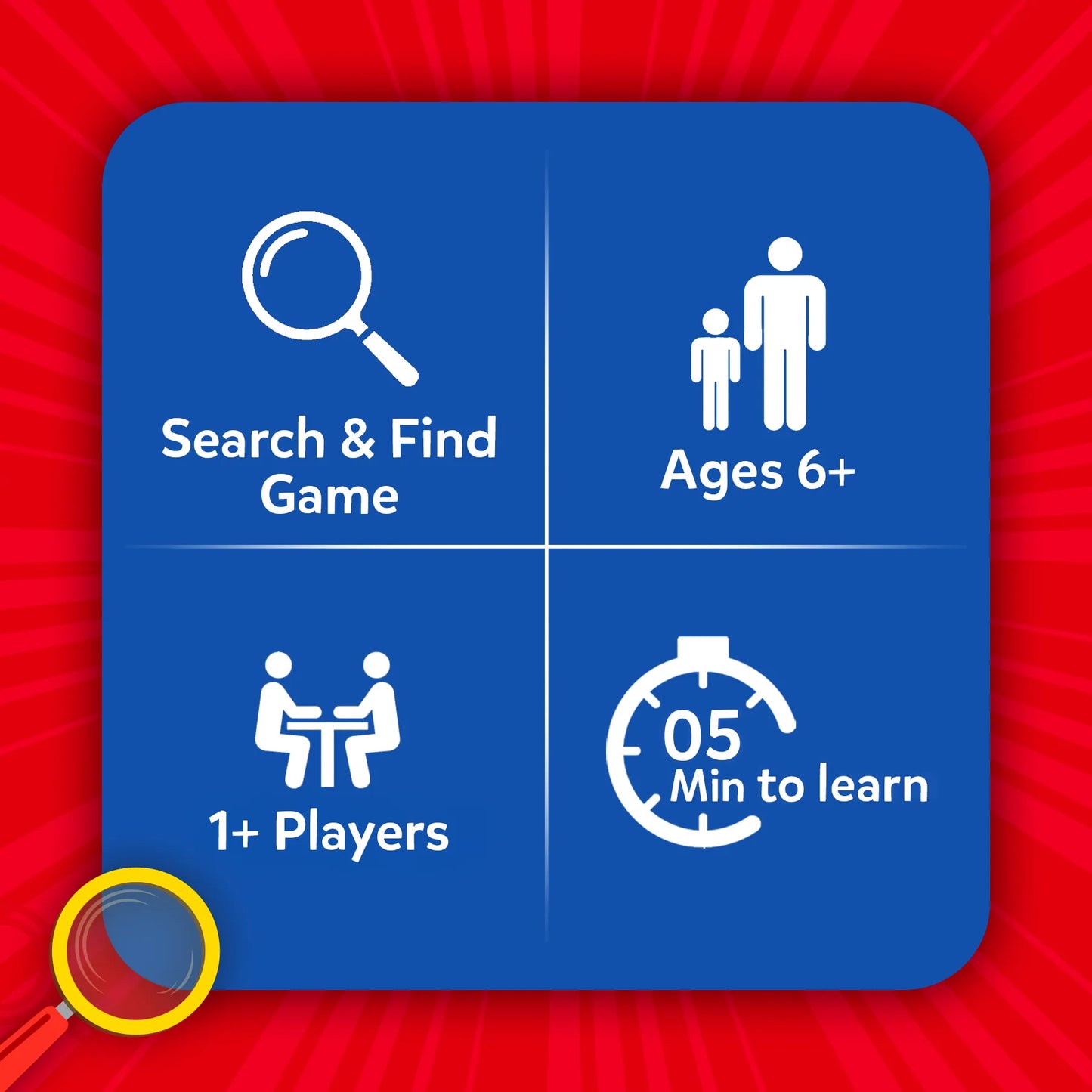 Found It! Board Game | Smart Scavenger Hunt (ages 6+)