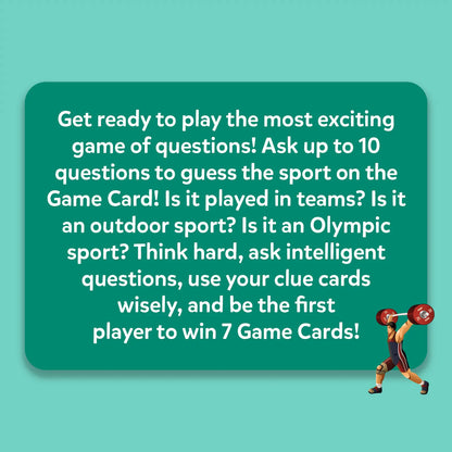 Guess in 10: World Of Sports | Trivia Card Game (ages 6+)