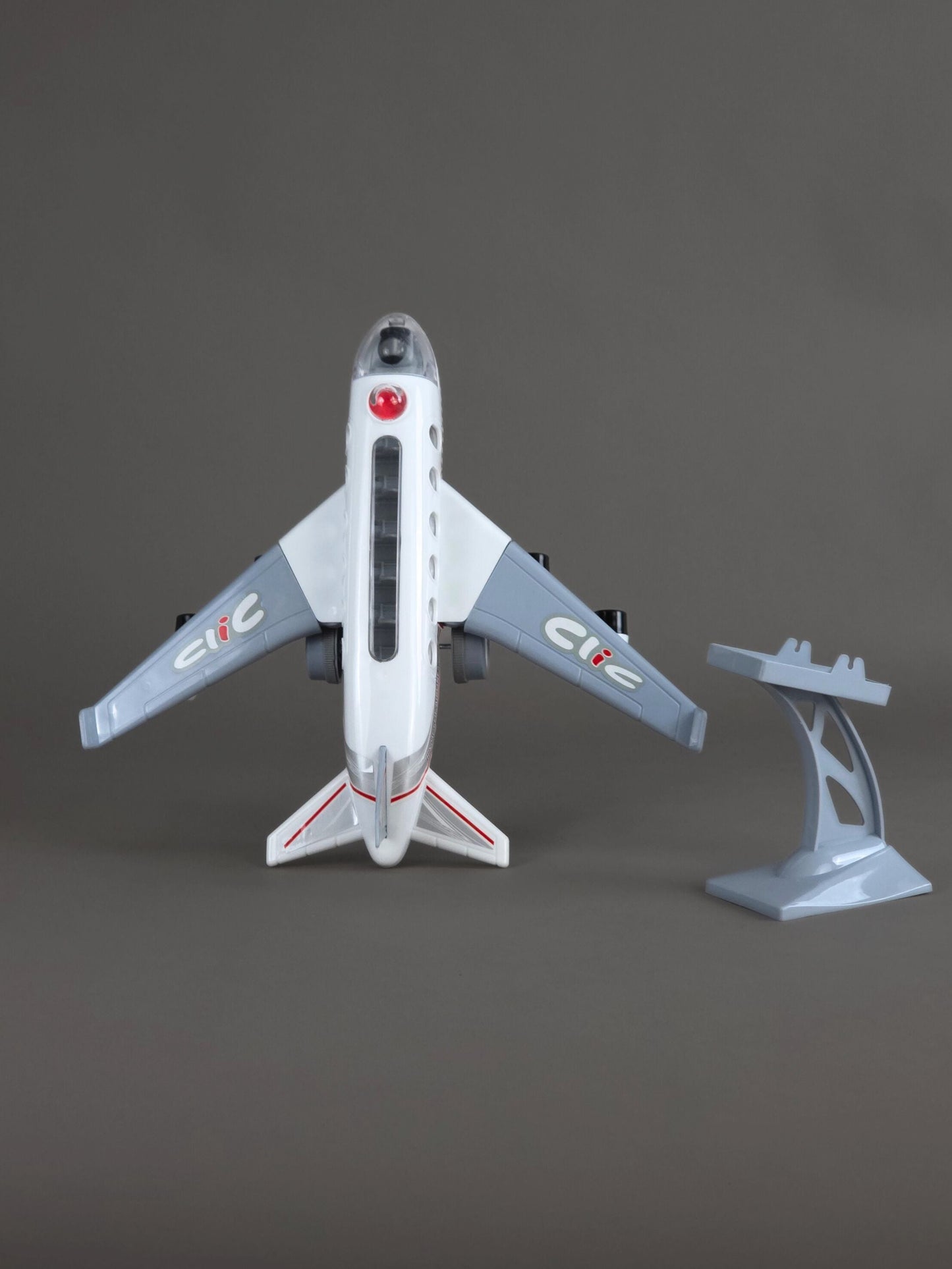 Hindal Clic Airline International - Friction Powered Toy Airplane for Kids