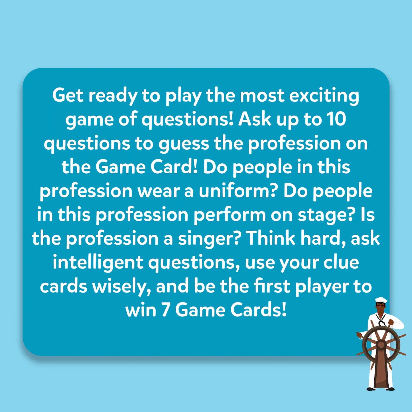 Guess in 10: Inspiring Professions | Trivia Card Game (ages 6+)