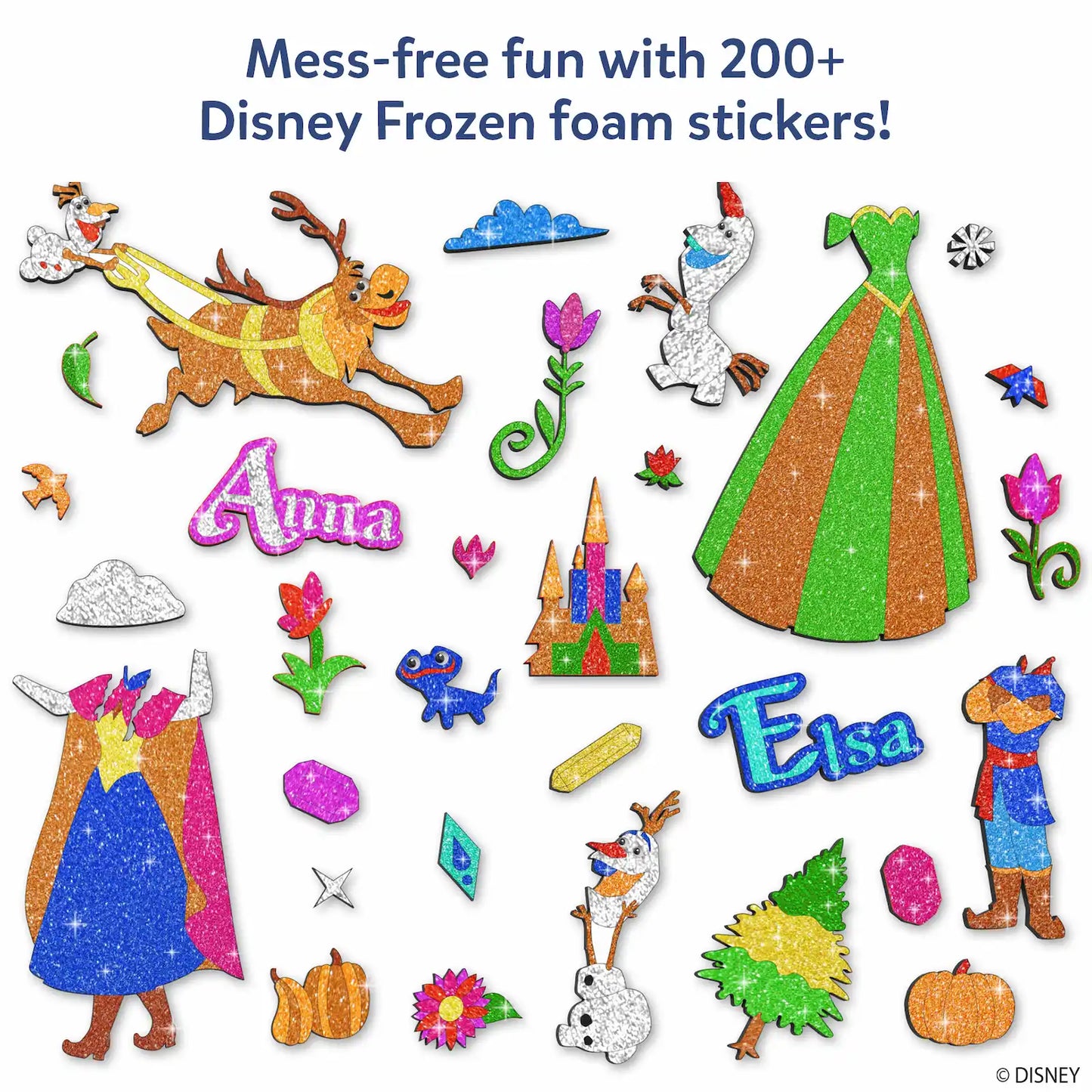 Foil Fun: Disney Frozen | No Mess Art Kit (ages 4-9)