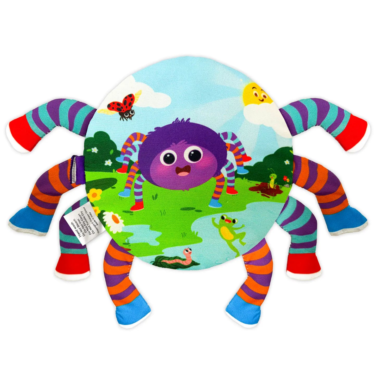 Incy Wincy Spider: Interactive Sensory Cloth Book (6–24 months)