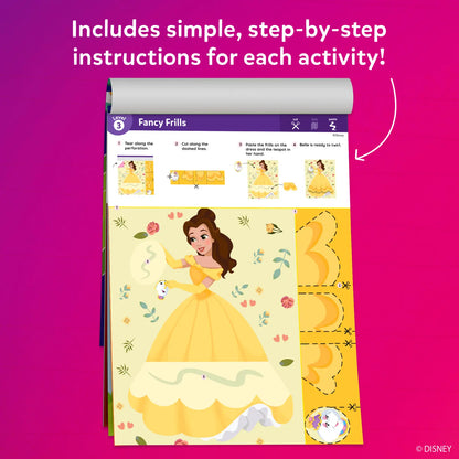 Snip Snip: Disney Princess | Art & Craft Activity Kit (ages 3-7)
