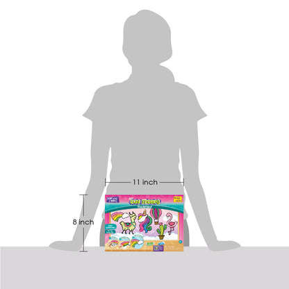Pack of 12 - Clay Stickers Wonderland