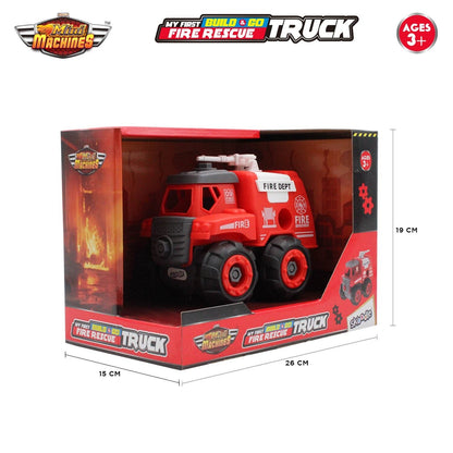 Skoodle Build & Go Fire Extinguisher Truck